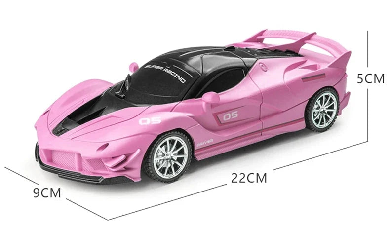 Ferrari Remote Control Car Green – 1:18 Scale High-Speed RC Drift Car with LED Lights for Kids (Copy)