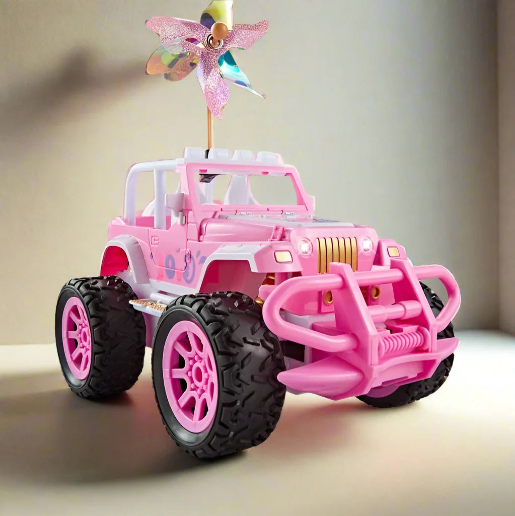 Barbie Remote Control Car – Pink Off-Road RC Car truck