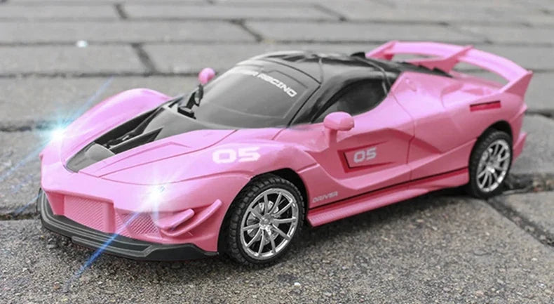 Ferrari Remote Control Car – 1:18 Scale High-Speed RC Drift Car with LED Lights for Kids