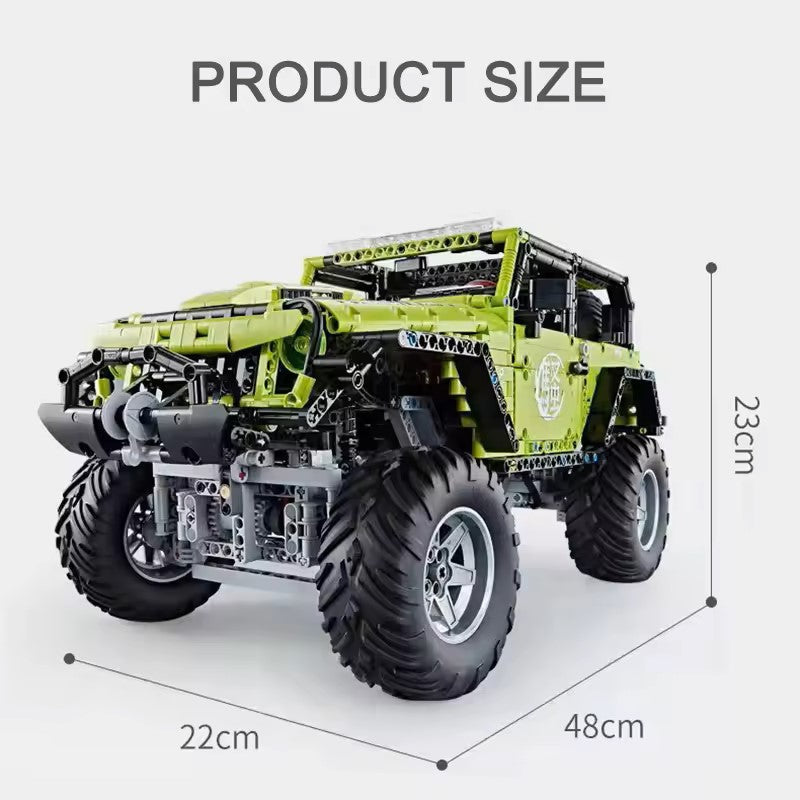 Lego Remote Control Car – Green RC Off-Road SUV (2343pcs)