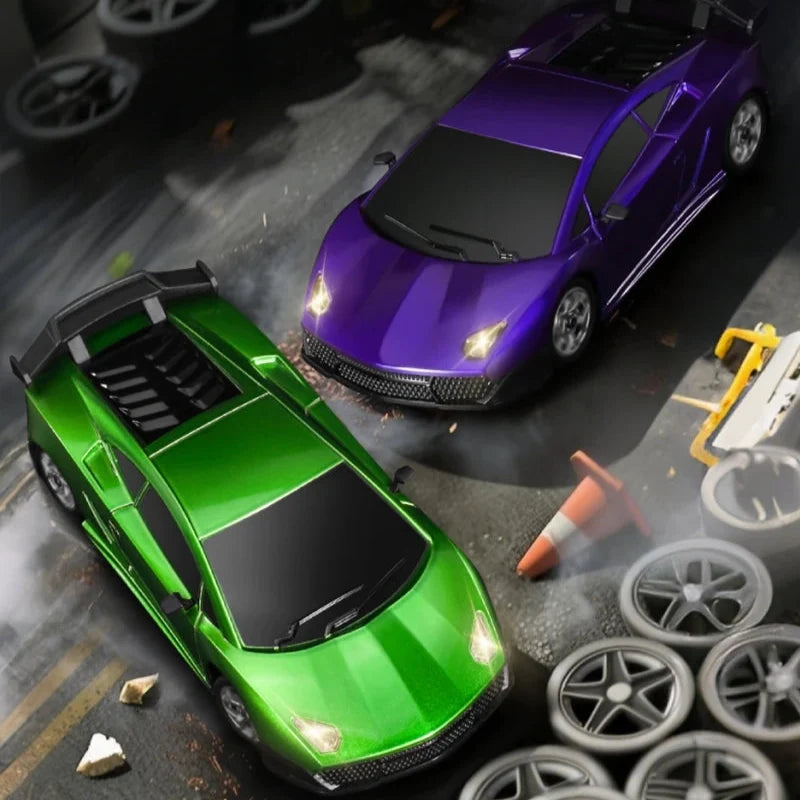 Lamborghini Remote Control Drift Car with Gyroscope – High-Speed Mini RC Car with LED Lights